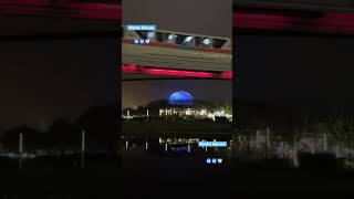 Night Train, Monorail Coral, Light, Beam #awesome #best  #amazing #disney #video #vlog #shorts