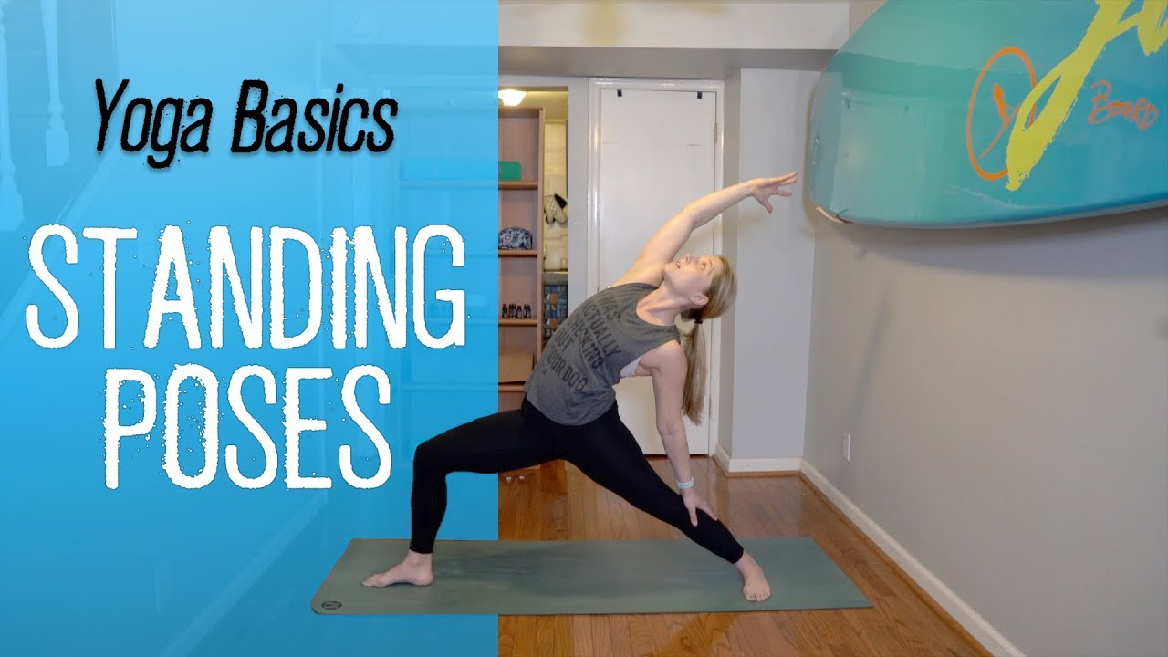 Basic Standing Yoga Poses | Yoga With Marissa - YouTube