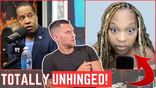 "You're just a black face!" | Larry Elder OBLITERATES Rude Woman!