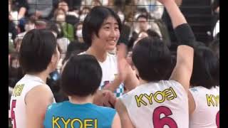 春高バレー2025全国大会 女子準決勝 就実vs共栄学園 ハイライト 2025年1月11日