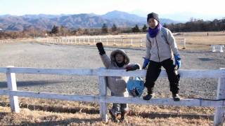 雪遊び\u0026冬の森遊びキャンプin山梨2011（ネコのわくわく自然教室・2011/12）