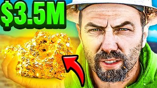 Man Finds $3.5 MILLION Piece Of Gold In His Backyard! | America's Backyard Gold