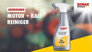 How to use SONAX Engine Cold Cleaner