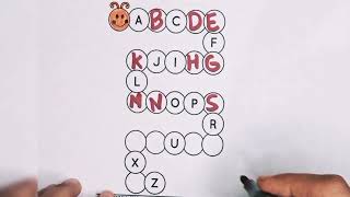 capital abc a to z writing and reading| a to z abcd alphabets| missing letters a to z capital abcd