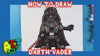 How to Draw DARTH VADER!!!