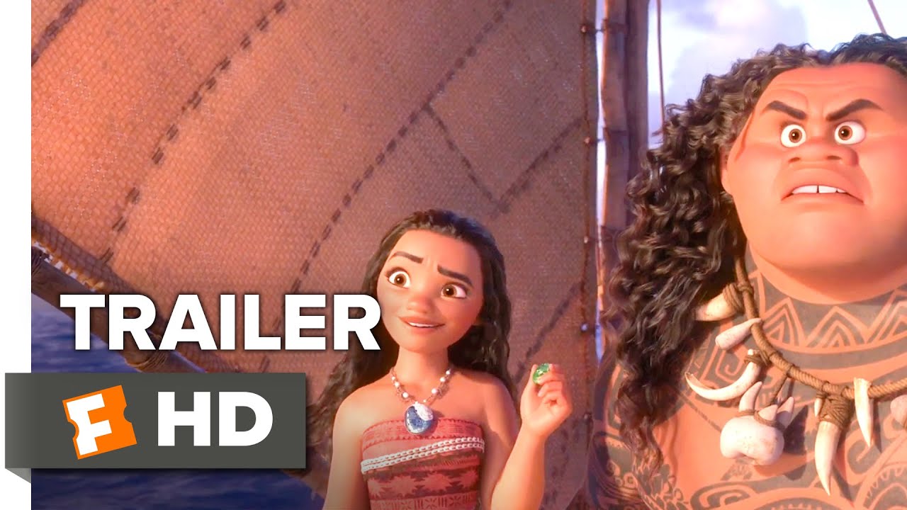 Moana Official Trailer 1 (2016) - Dwayne Johnson Movie - YouTube