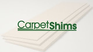 Carpet Shims™ by TRAXX — 13-minutes