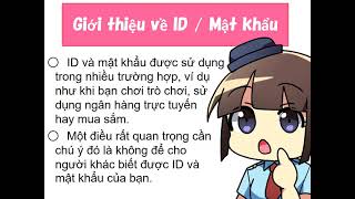 Hãy cùng bảo vệ ID và mật khẩu nhé!!（ベトナム語翻訳版）