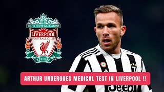 Transfer Market Deadline ! Arthur Immediately Undergoes Medical Tests in Liverpool || LIVERPOOL NEWS