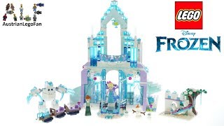 Lego Frozen 43172 Elsa´s Magical Ice Palace - Lego Speed Build Review