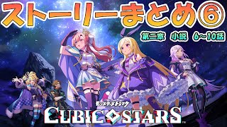 【キュビスタ】ストーリーまとめ⑥ 第二章「小説の惑星」：第6話 to be continued～第10話 混沌たる凶竜ジャバウォック（ネタバレあり）【キュービックスターズ】