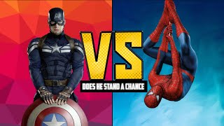 Spiderman vs Captain America—The Power Gap No One Talks About #spiderman #marvel #avengers