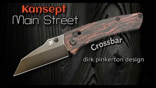 New Knife: Kansept Main Street is Back! Now it's a Barlock (axis)