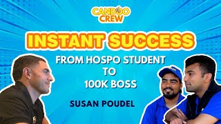 From Zero to $2K/Week! 🚀 Susan Poudel’s Instant Success with Candoo Cleaning