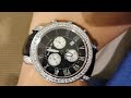 mens benny u0026 co diamond watch 3 cts newer version