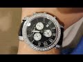 mens benny u0026 co diamond watch 3 cts newer version