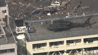 宮城県沿岸部の被害・空撮 ［震災翌日］