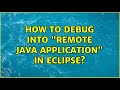 How to debug into 