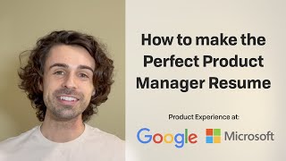 How to make a great Product Manager Resume