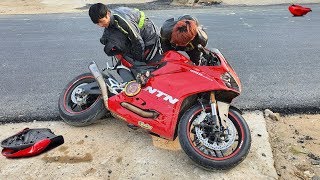 NTN - Bị Tai Nạn Moto (Ducati 959 accident at 300 km/H)