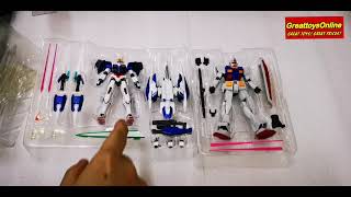 Unboxing of Bandai Tamashii Nations Gundam Universe @ ₱1450 each