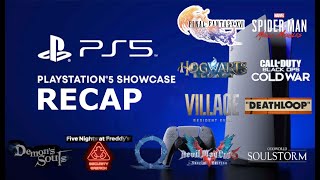 Playstation PS5 Showcase Recap | All Games & All Announcements