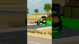 new update ||  John Deere tractor power|| Indian vehicle simulator 3D #youtubeshorts #viralshort