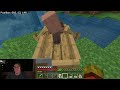 Minecraft Let's Play Capturing my First Villager for a Villager breeder