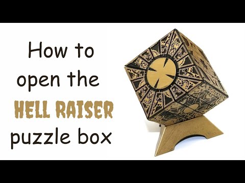 How to open Hell Raiser Puzzle