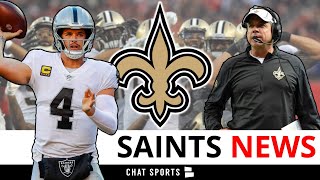 Saints News & Rumors: Latest On Sean Payton To Broncos, Cardinals Or Cowboys + Derek Carr Trade?