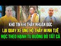 Mới nhất: thầy Nhuận Đức quay xe ủng hộ sư Minh Tuệ và tuyên bố trả đất cho Phật tử