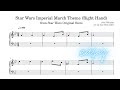 Imperial March Theme  Right Hand [EASY] Piano Tutorial + Sheet Music | ChochePiano Tutorials