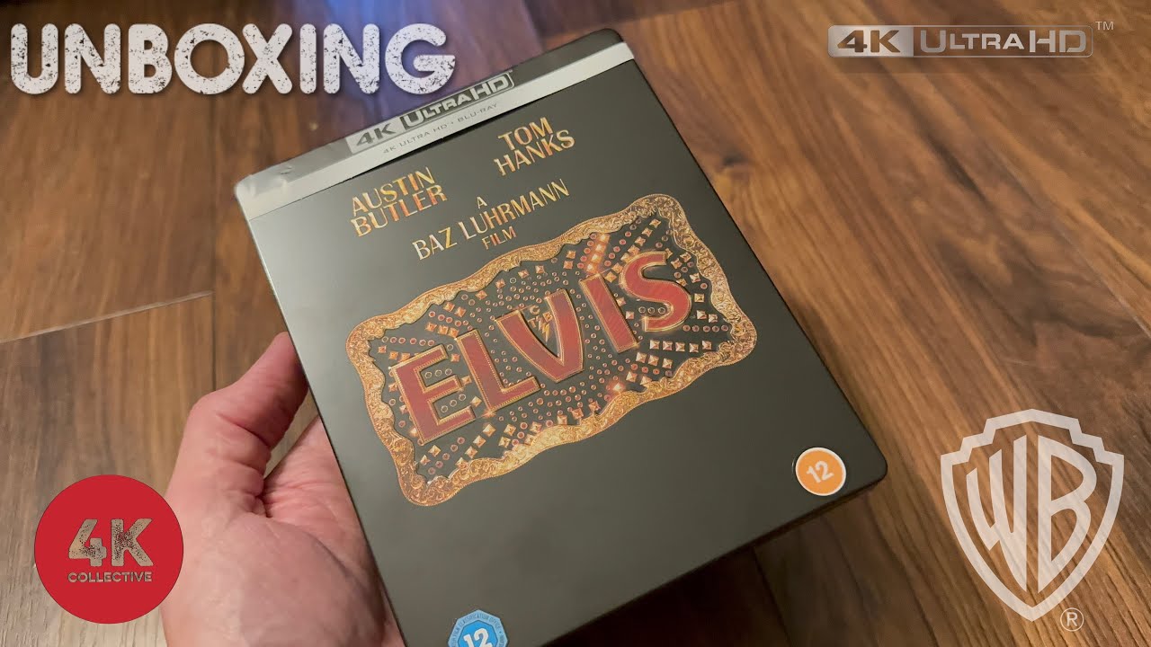 Elvis 4k UltraHD Blu-ray @hmv Uk Exclusive Steelbook Edition Unboxing ...