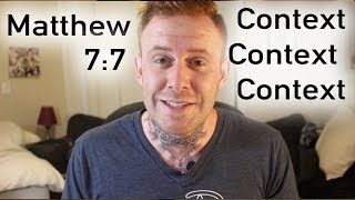 Matthew 7:7 | Context Context Context