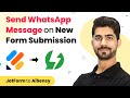 JotForm to AiSensy - Send WhatsApp Message on New Form Submission