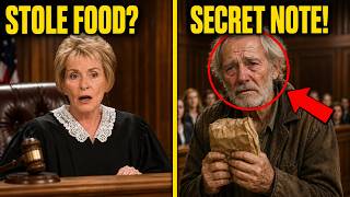 Old Man Stole Food Every Morning Then Judge Opened His Lunch Bag