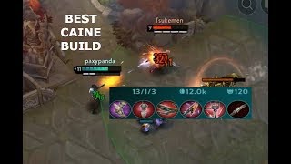 THE BEST CAINE BUILD