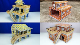 4 Amazing Matchbox House | DIY Matchbox House Compilation