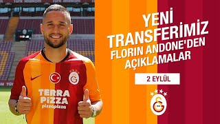 🎙 Yeni Transferimiz Florin Andone'den Açıklamalar - Galatasaray