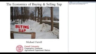 Economics of buying and selling sap