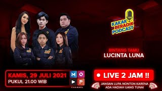 KAKAK BERADIK PODCAST - LIVE 2 JAM DARI GERBANG PASAR GHAIB