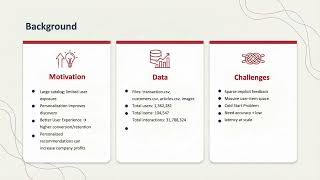 CSCE 676 Data mining final project - Recommendation system