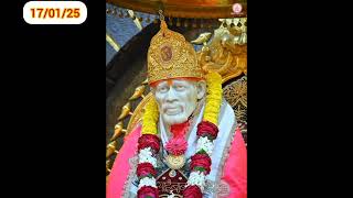 Sai Baba Darshan Live 17/01/25