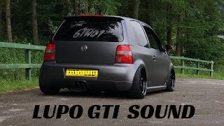 VW Lupo GTI Exhaust Sound [ exhaust system 4-1 Manifold ]