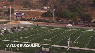 Taylor Russolino - NFL FREE AGENT KICKER - WORKOUT in front of NFL/CFL personnel!