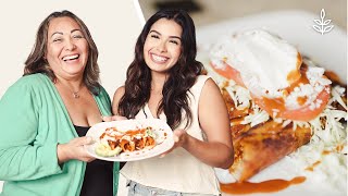 Best Vegan Enchiladas: Can They Beat My Mom’s? | LIVEKINDLY With Me