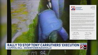 Rally to stop Tony Carruthers' execution