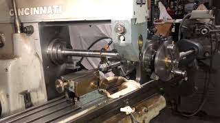 Spiral / Helical Gear Cutting - Cincinnati universal horizontal mill