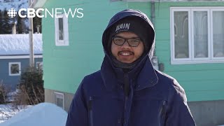 He moved from India to Labrador's most northern hotel, and checked into his best life