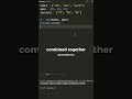 What does the ZIP function do in Python